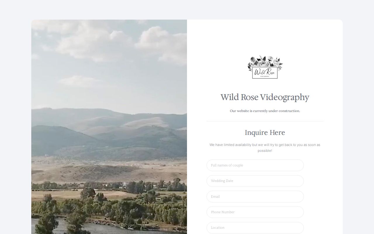 Wild Rose Videography